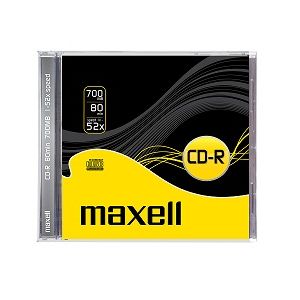 MAXELL CD-R 52X 10MM KUTULU TEKLİ - 624826.40.CN