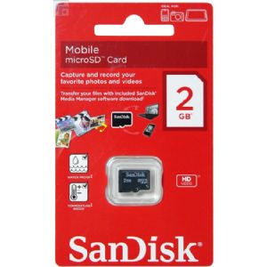 2GB MICRO SD SANDISK SDSDQM-002G-B35
