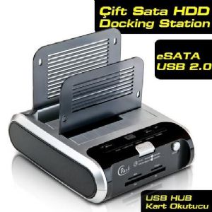 DARK DS03NW COMBO DUAL e-SATA DOCKING STATION DK-AC-DS03NW