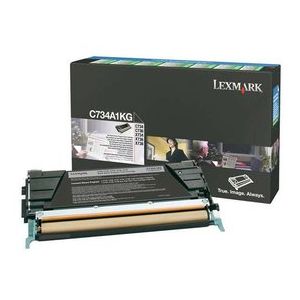 LEXMARK C734A1KG SIYAH TONER 8.000 SAYFA