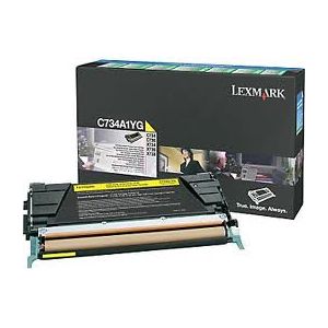 LEXMARK C734A1YG SARI TONER 6.000 SAYFA