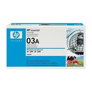 HP C3903A (03A) SIYAH LASERJET TONER KARTUSU