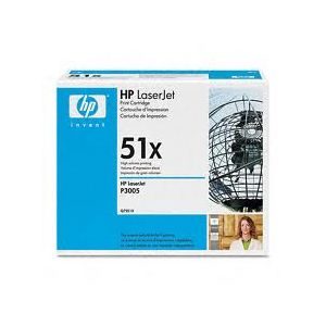 HP Q7551X (51X) SIYAH LASERJET TONER KARTUSU