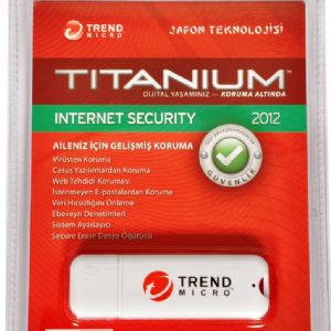 TRENDMICRO TITANIUM INT.SEC 2012 1 KULL. / 8GB USB