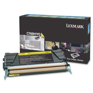 LEXMARK C748H1YG SARI TONER 10.000 SAYFA