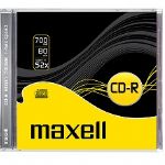 MAXELL CD-R 52X 10MM KUTULU TEKL - 624826.40.CN