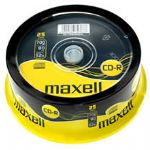 MAXELL CD-R 52X 25L CAKEBOX - 628522.40.CN
