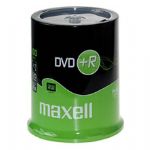 MAXELL DVD+R 4.7GB 16X 100LU CAKEBOX - 275641.25.GB