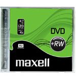 MAXELL DVD+RW 4.7GB 4X 10MM KUTULU TEKL - 275526.