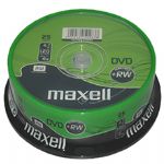 MAXELL DVD+RW 4.7GB 4X 25L CAKEBOX - 275894.35.TW