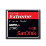 4GB CF KART 60Mb/s EXTREME SANDISK SDCFX-004-X46