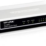 TP-LINK TD-8840T 4 PORT 24Mbps MODEM ROUTER