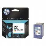 HP C9352AE (22) UC RENKLI MUREKKEP PUSKURTMELI BASKI KARTUSU