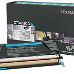 LEXMARK C734A1CG MAVI TONER 6.000 SAYFA