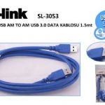 S-LINK SL-3053 USB 3.0 DATA KABLOSU 1.5M