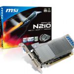 MSI N210-MD1GD3H-LP GF210 1GB 64B DDR3 VGA DVI HDMI
