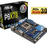 ASUS P9X79 X79 DDR3 ATX GLAN SATA3 USB3 ANAKART