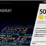 HP CE402A (507A) SARI LASERJET TONER KARTUSU