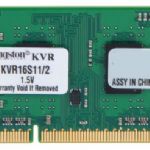 2GB DDR3 1600MHz KINGSTON KVR16S11S6/2 NB CL11