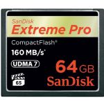 64 GB CF KART 160Mb/s EXT PRO SANDISK SDCFXPS-064G-X46