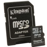 32GB MICRO SD KART BELLEK SDC4/32GB KINGSTON